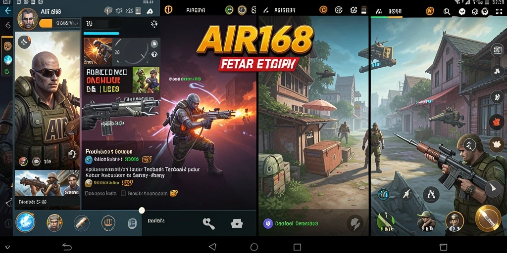 Tampilan antarmuka AIR168 yang sederhana dan fungsional.