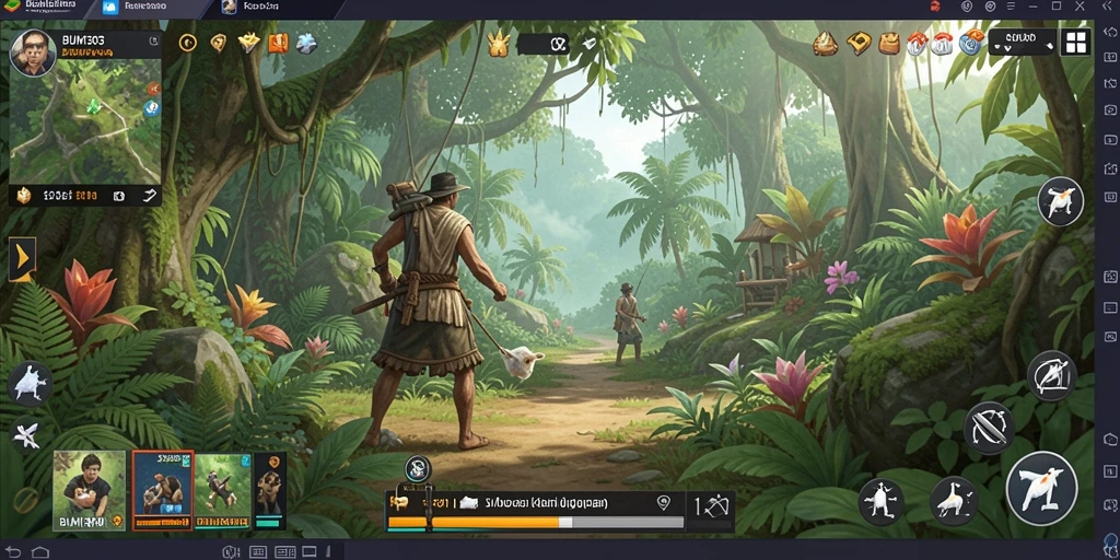 Tampilan gameplay <strong>BUMI303</strong> yang realistis dan interaktif.