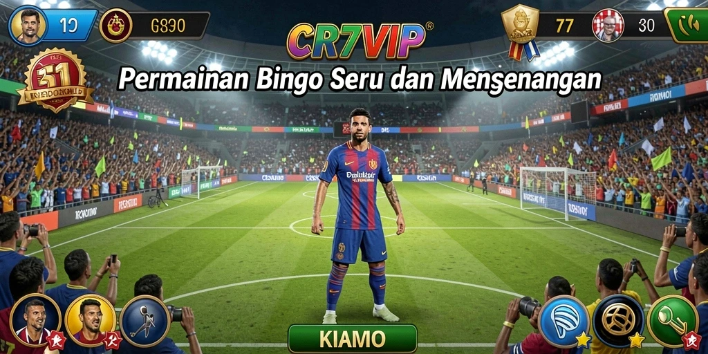 Tampilan gameplay menarik dari CR7VIP yang penuh warna.