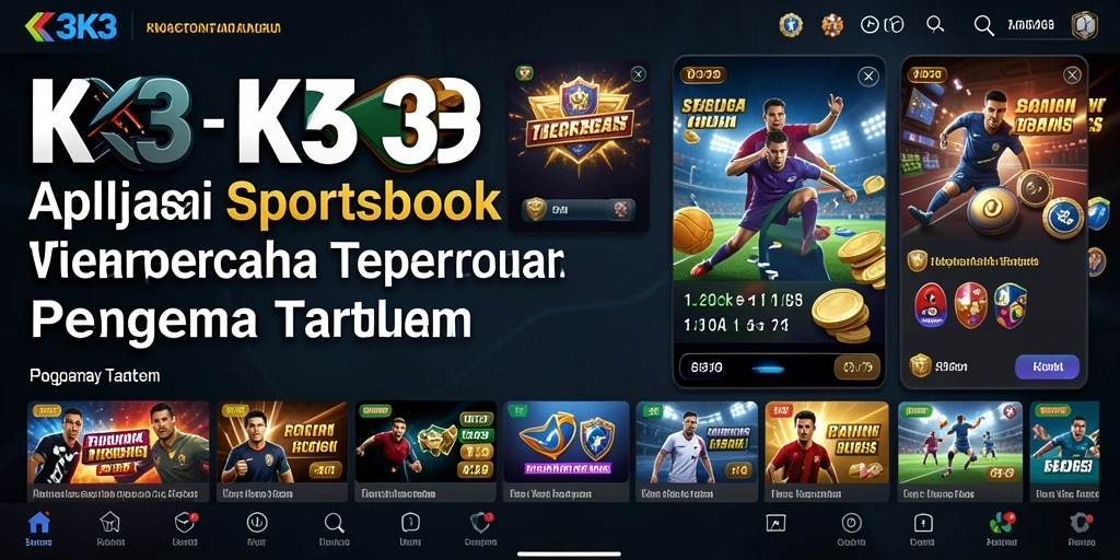 Screenshot gameplay K3K3 menunjukkan antarmuka taruhan yang menarik.