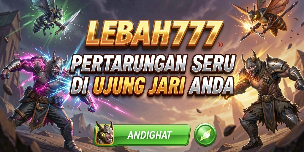 Tangkapan layar gameplay <strong>LEBAH777</strong> menampilkan pertarungan epik dan karakter dinamis.