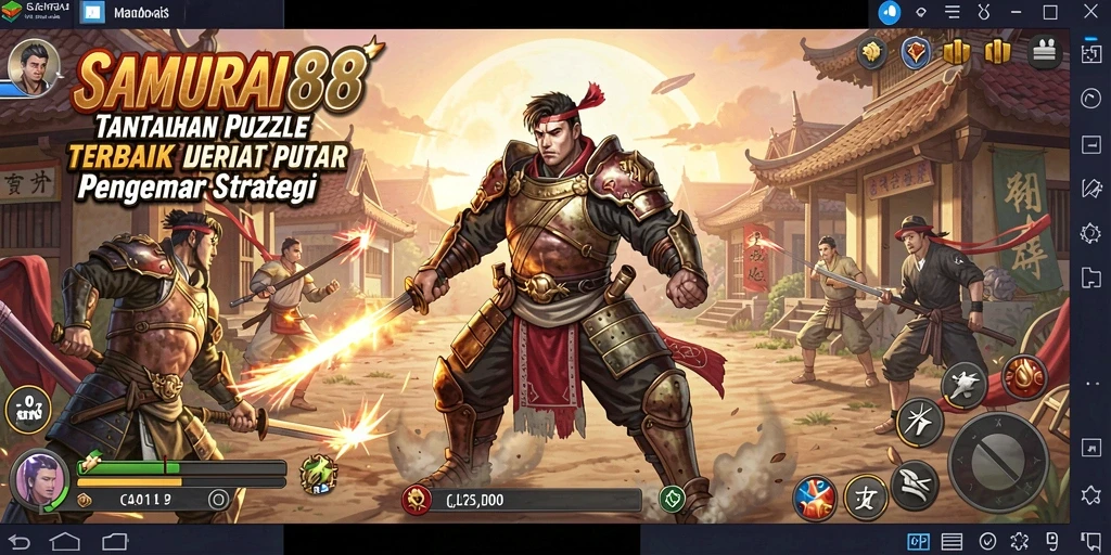 Tampilan gameplay SAMURAI88 yang menantang dan menarik.