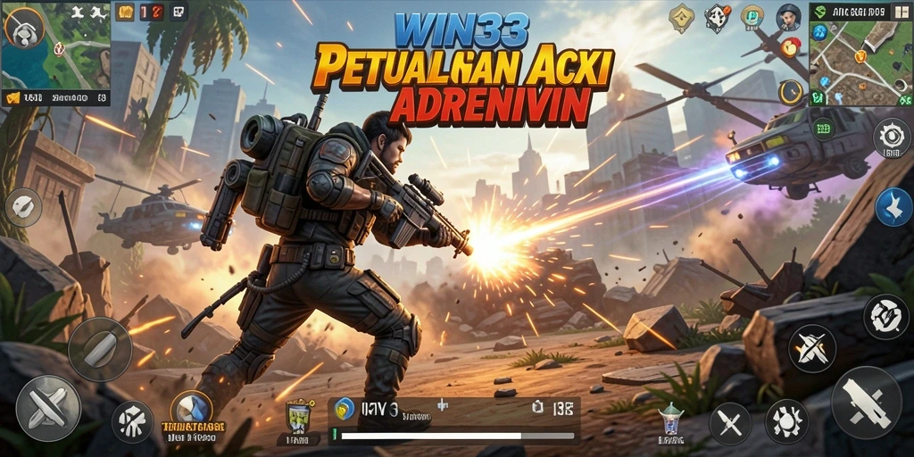 Tangkapan layar permainan WIN33 dengan aksi mendebarkan.